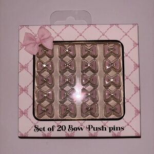 James Burke Collection Bow Push Pins